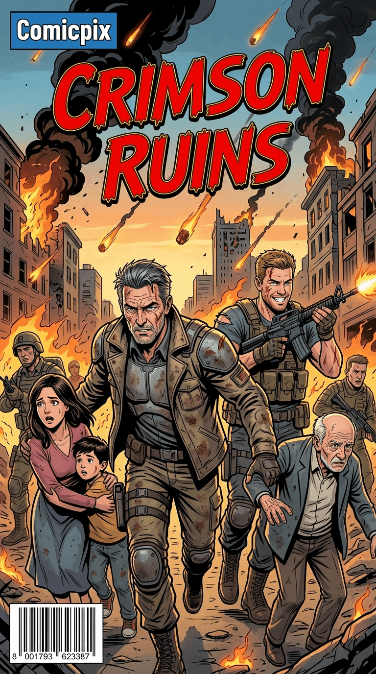 Crimson Ruins manhua cover